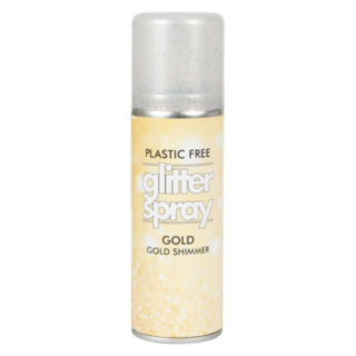 Hius- ja Vartalospray Glitter Kulta