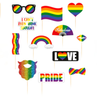 Pride Valokuvausrekvisiitta