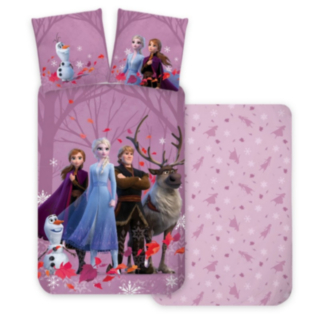 Frozen® Purple Puuvillalakanat