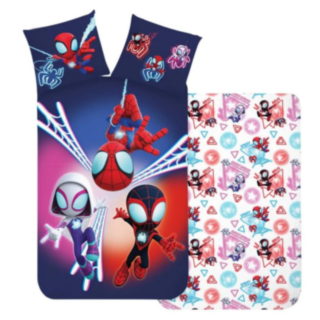 Spiderman® Friends Puuvillalakanat