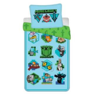 Minecraft® Icons Puuvillalakanat