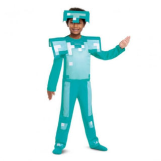 Minecraft® Armor Deluxe Lasten Naamiaisasu