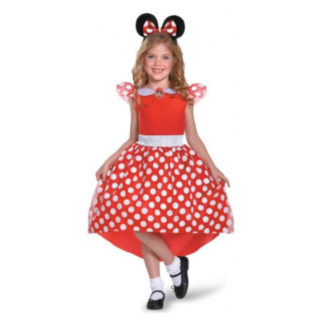 Disney® Minni Hiiri Punainen Lasten Naamiaisasu