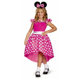 Disney® Minni Hiiri Pinkki Lasten Naamiaisasu