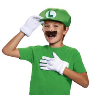 Super Mario® Luigi Lasten Asustesetti