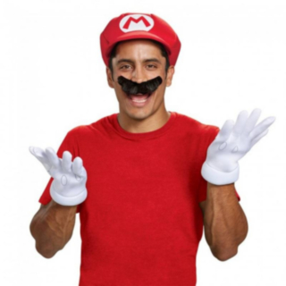 Super Mario® Aikuisten Asustesetti