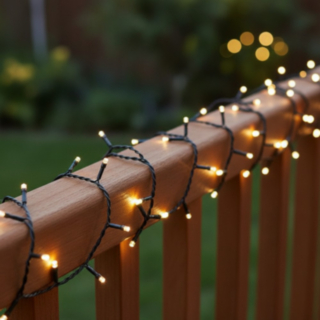 Jatkopala LED-Valoketjuun Lämmin Valkoinen
