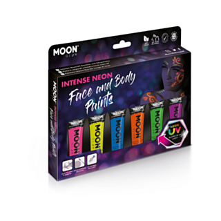 Kasvomaali UV Neon Setti
