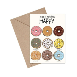 Donut Worry Kortti
