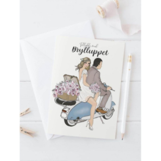 Tillykke Med Brylluppet Kortti