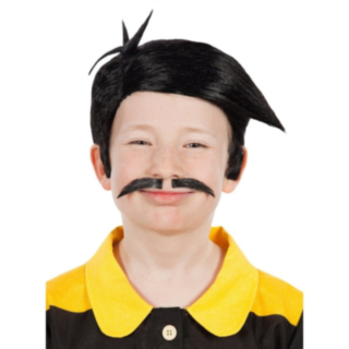 Lucky Luke® Daltonin Veljekset Lasten Peruukki & Viikset