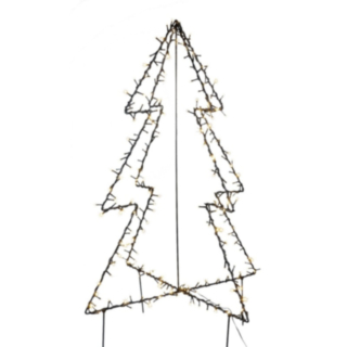 Metalli LED Joulukuusi 120 cm