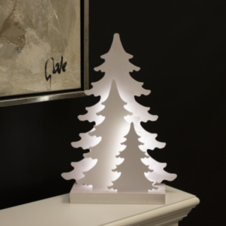 3D LED Joulusiluetti Joulukuuset