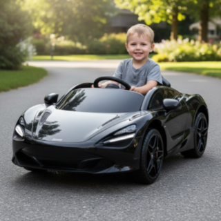 McLaren® 720S Sähköauto Lapsille 12V Musta