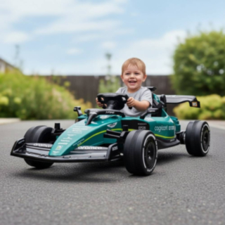 Aston Martin® Formula 1 Sähköauto Lapsille 12V Vihreä