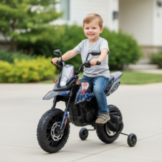 Aprilia® Sähkömoottoripyörä Lapsille 10,8V Sininen