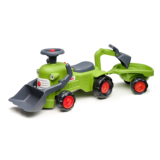 FALK® Vintage Traktori Potkuauto Peräkärryllä