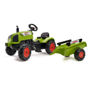 Claas® Polkutraktori Perävaunulla Vihreä