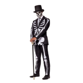Suitmeister® Skeleton Grunge Puku