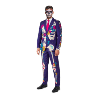 Suitmeister® Purple Sugar Skull Puku Suitmeister® Purple Sugar Skull Puku