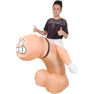 Puhallettava Tanssiva Penis Naamiaisasu