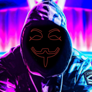 Anonymous LED-naamari