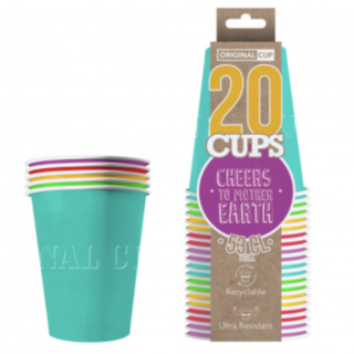 Original Cup -pahvimukit kesäisen värikäs
