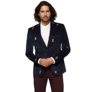 Opposuits® X-Mas Icons Bleiseri Laivastonsininen Opposuits® X-Mas Icons Bleiseri Laivastonsininen