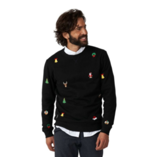 Opposuits® X-Mas Icons Neule Musta