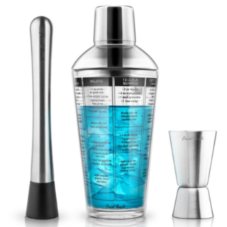Final Touch® Cocktail shaker -reseptisetti