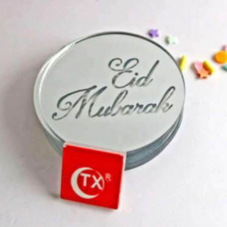 Eid Mubarak Kakkukoriste Hopea