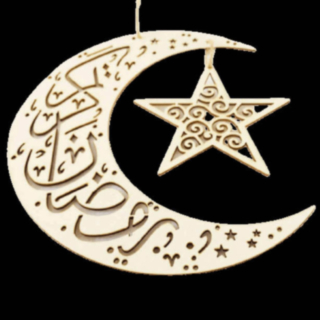 Eid Mubarak Puolikuu & Tähti Koriste