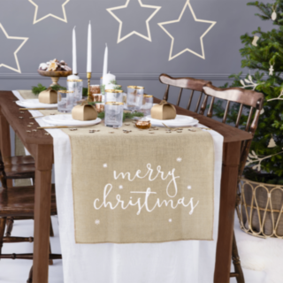 Merry Christmas Juuttikaitaliina