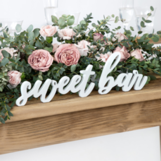 3D Sweet Bar Puukyltti Valkoinen