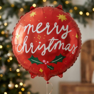 Merry Christmas foliopallo