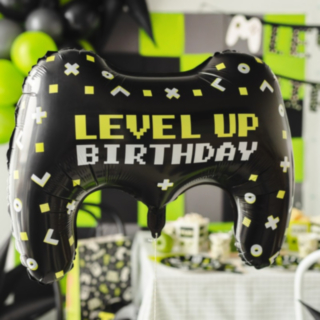 Level Up Birthday Foliopallo