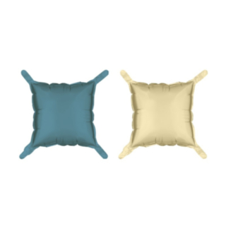 Neliskulmaiset Foliopallot Laivastonsininen/Beige