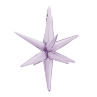 3D Tähti Folioilmapallo Violetti