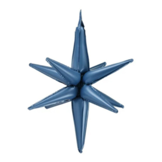 Tähti 3D Foliopallo Laivastonsininen