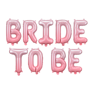 Bride To Be Foliopallo Vaaleanpunainen