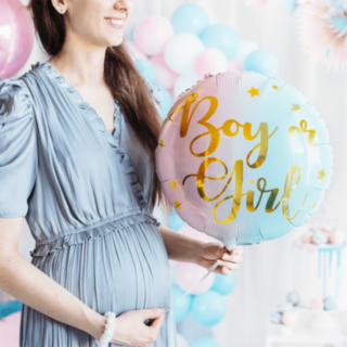 Boy Or Girl Pyöreä Foliopallo