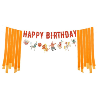 Sirkus Happy Birthday Viiri