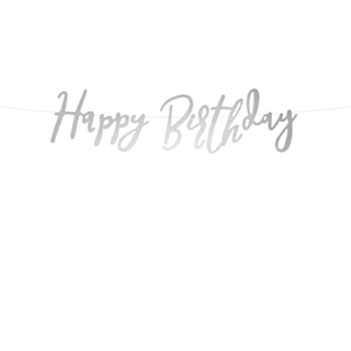 Happy Birthday Kirjainnauha Hopea