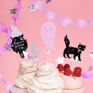 Halloween Kuppikakkukoristeet