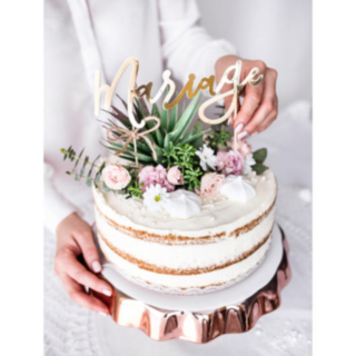 Mariage -kakkukoriste
