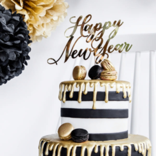 Happy New Year Kakkukoriste Kulta