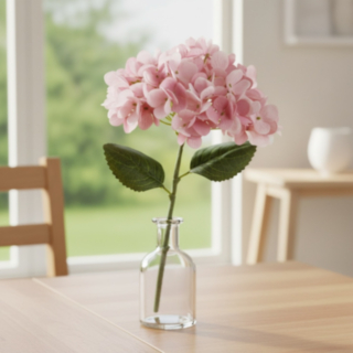 Tekokukka Hortensia Vaaleanpunainen