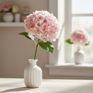 Tekokukka Premium Hortensia Vaaleanpunainen