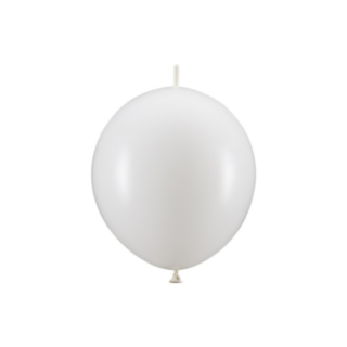 Yhteenliitettävät Ilmapallot Valkoinen 28 cm