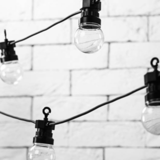 LED Valoketju Lämmin Valkoinen